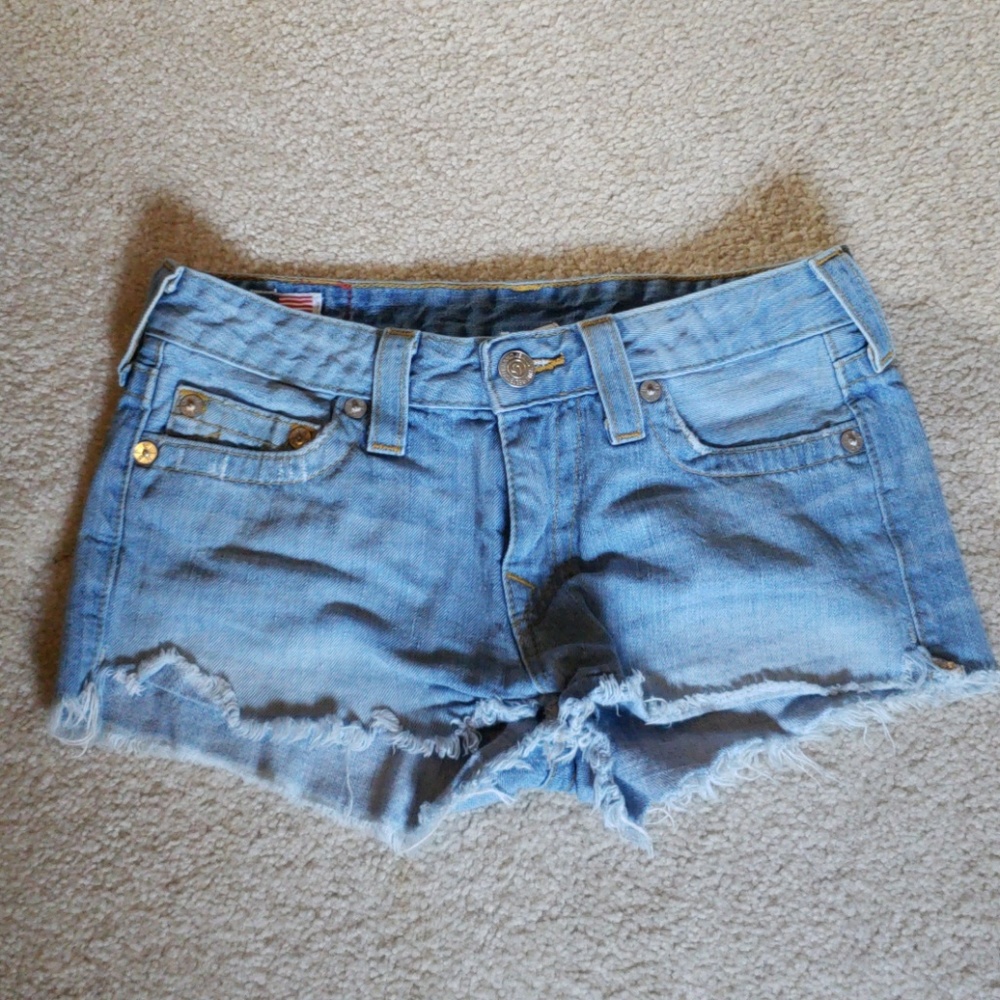 True Religion Dana Jean Shorts